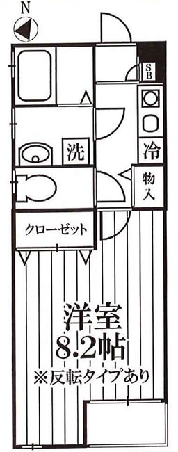 マイプレイス東府中の間取り