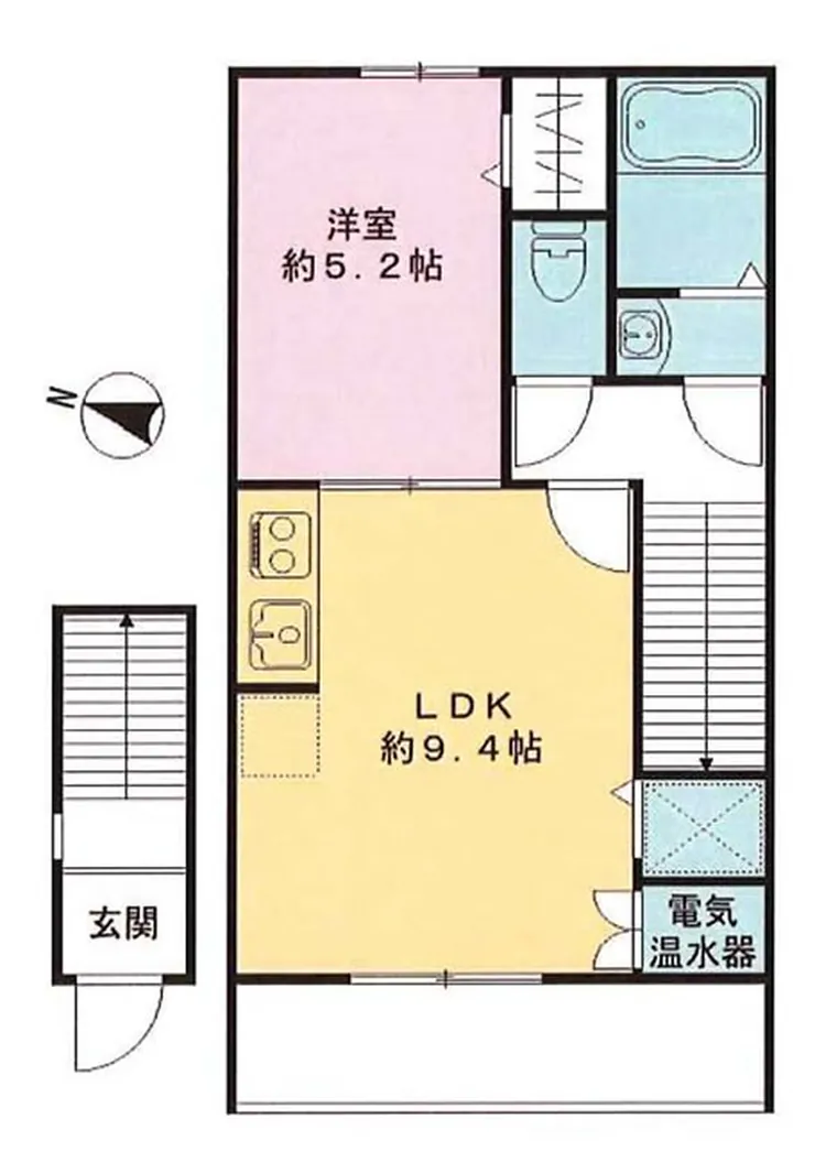 グランドソレイユ（是政1）（東府中駅・T1-4853）の間取り図
