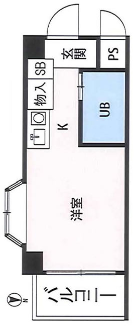 ヴェール東府中の間取り