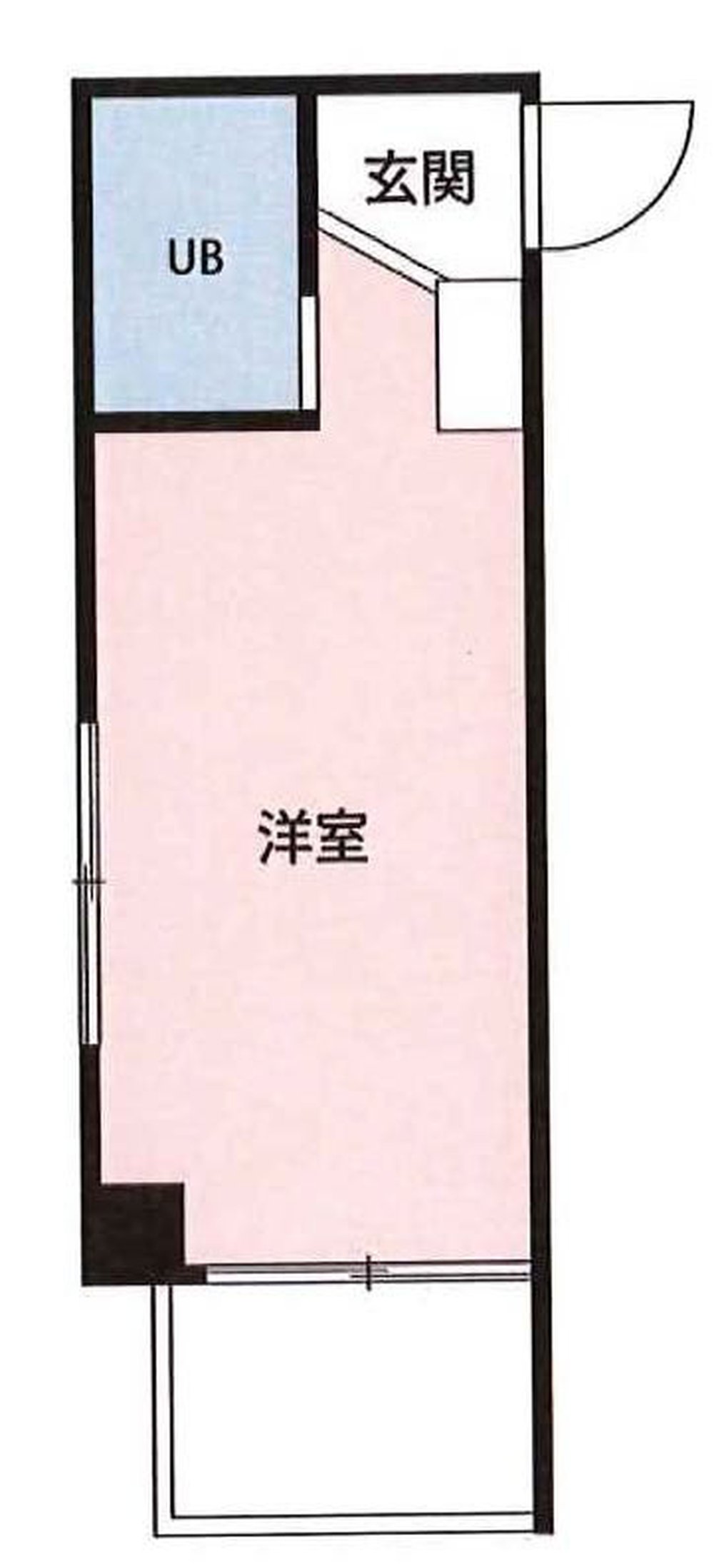 ヴェール東府中（T1-4879）の間取り図