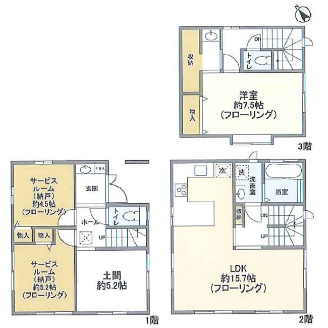 貸家4944の間取り