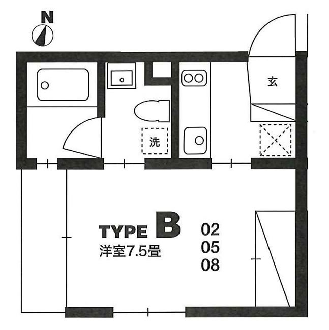 ブランの間取り