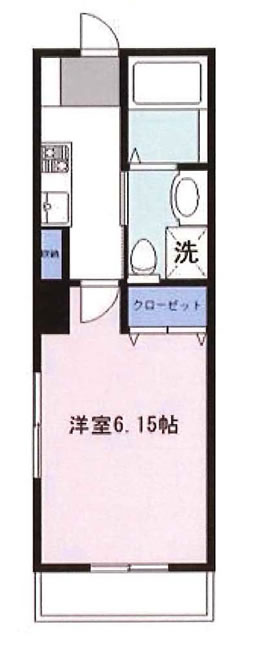 ガーデンコート東府中（T1-4958）の間取り図