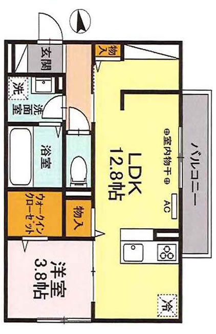 エリオの間取り