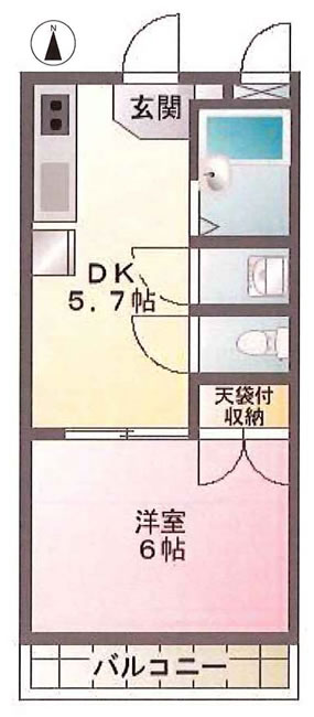 エクシードMの間取り