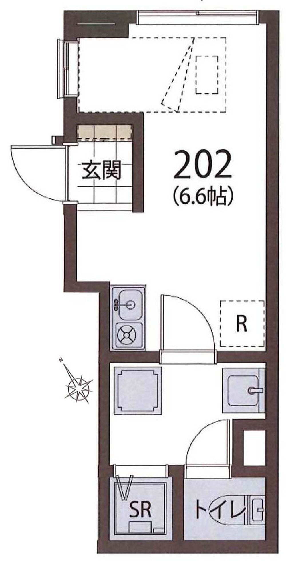 シエスタヴィラ東府中グレシアーレ（T1-5088）の間取り図