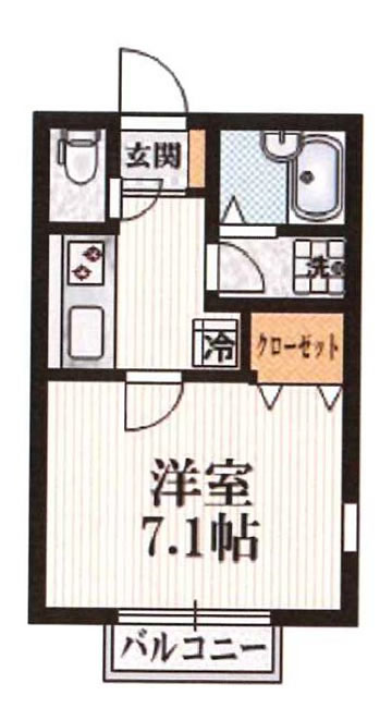 ハイムFUUの間取り