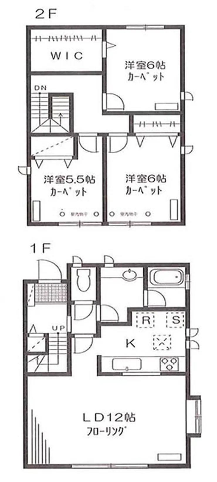 ラヴェニールⅡ（多磨霊園駅・T3-5182）の間取り図