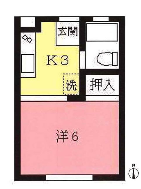 ハイツモリトーの間取り