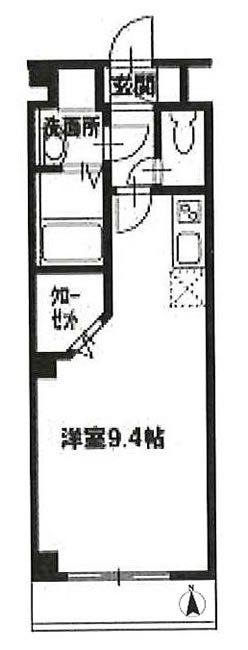 エルミタージュ府中の間取り
