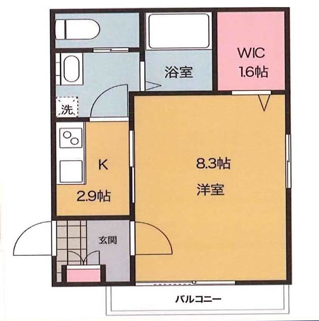 ベルデ東府中の間取り
