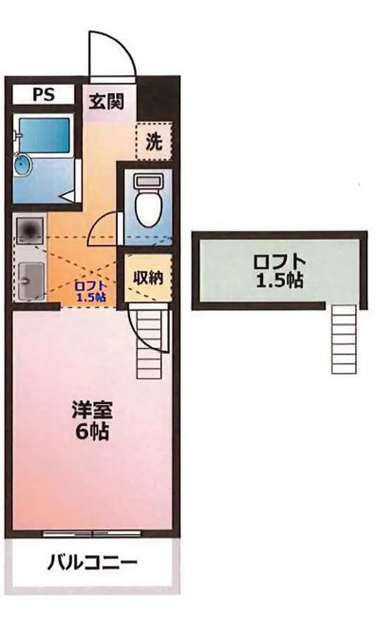 ザ・サムハラ（東府中駅・T1-5202）の間取り図