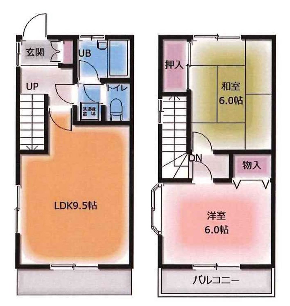 サンソアラD（多磨駅・TH-5214）の間取り図
