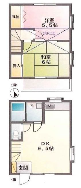 ストレッチアAの間取り