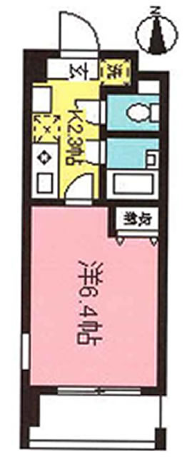 ウィンズⅠの間取り