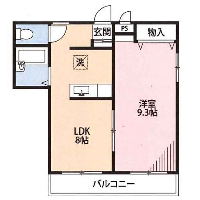 メビウスメルズの間取り