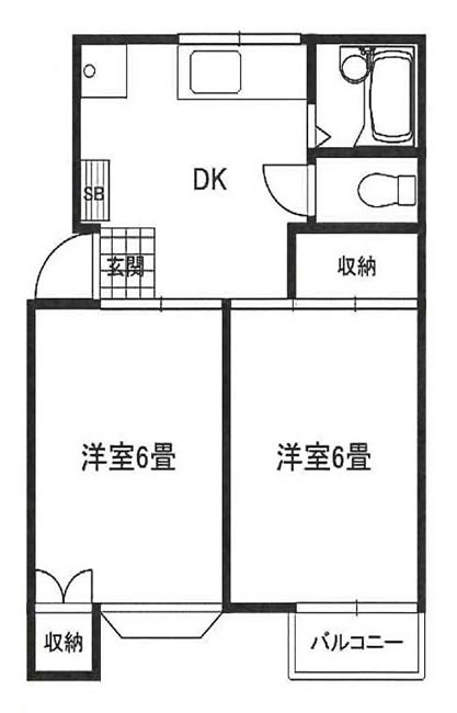 リクライムハイムの間取り