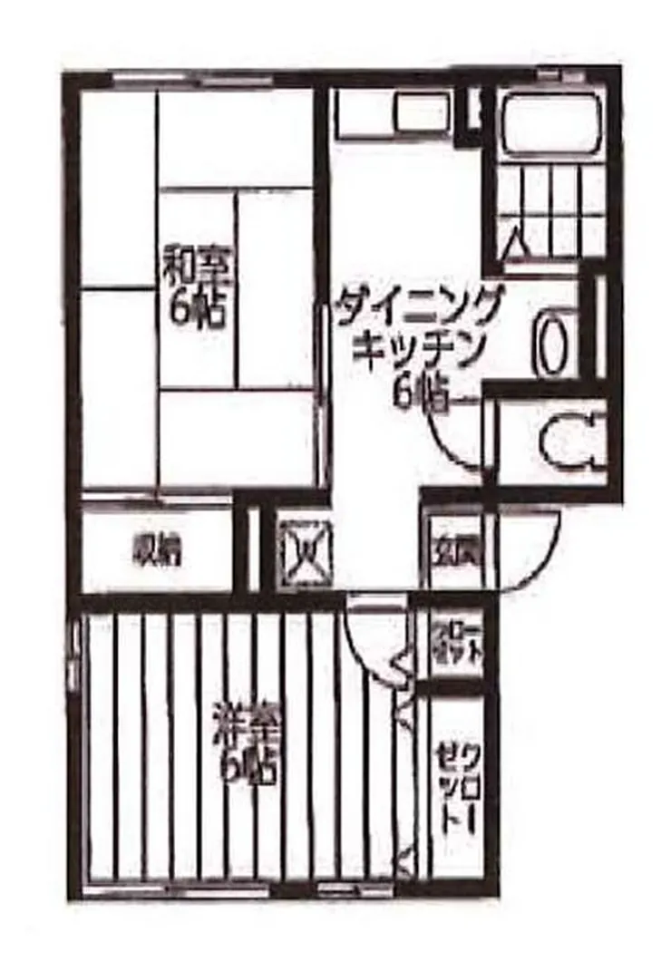 ソフィアA(本宿町４)（西府駅・T2-5232）の間取り図
