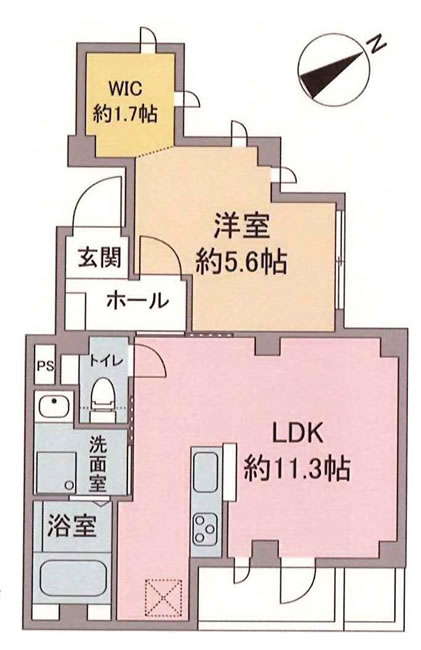 ビューノクレインの間取り