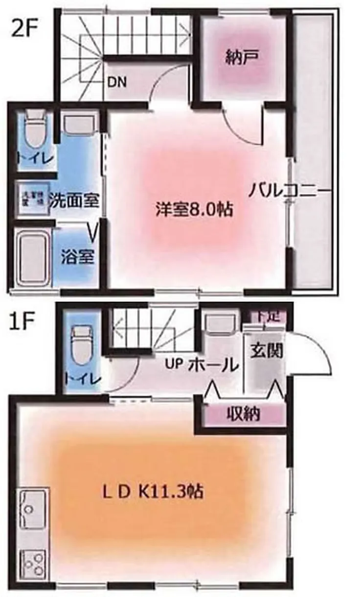エクセル大久保（多磨駅・T1-5272）の間取り図