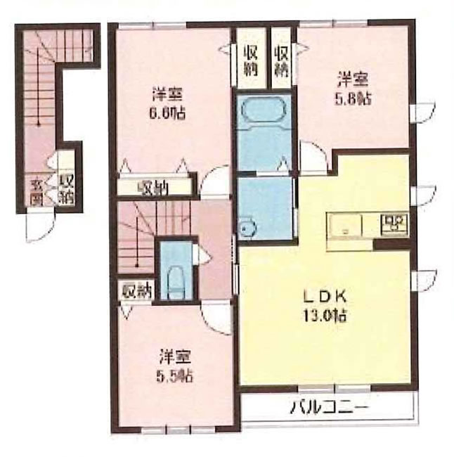 フルムの間取り