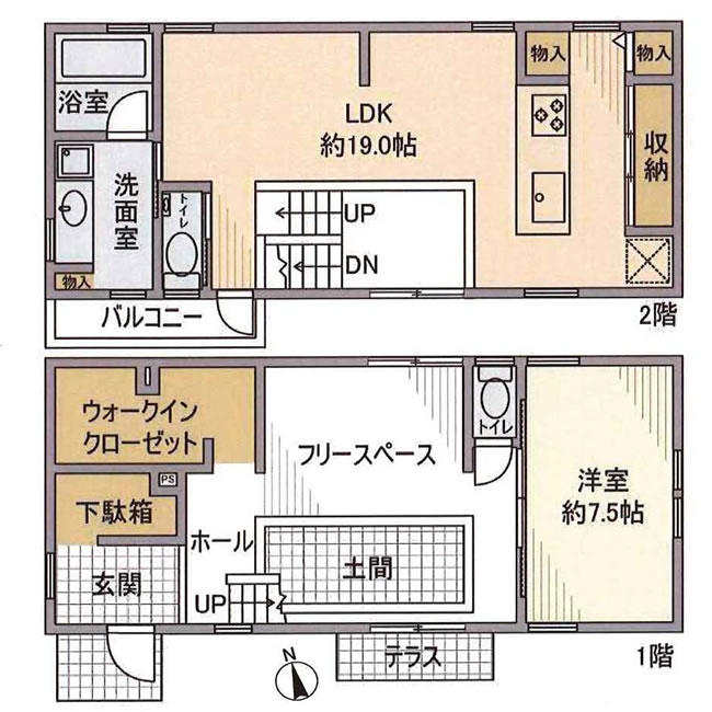 貸家5311の間取り