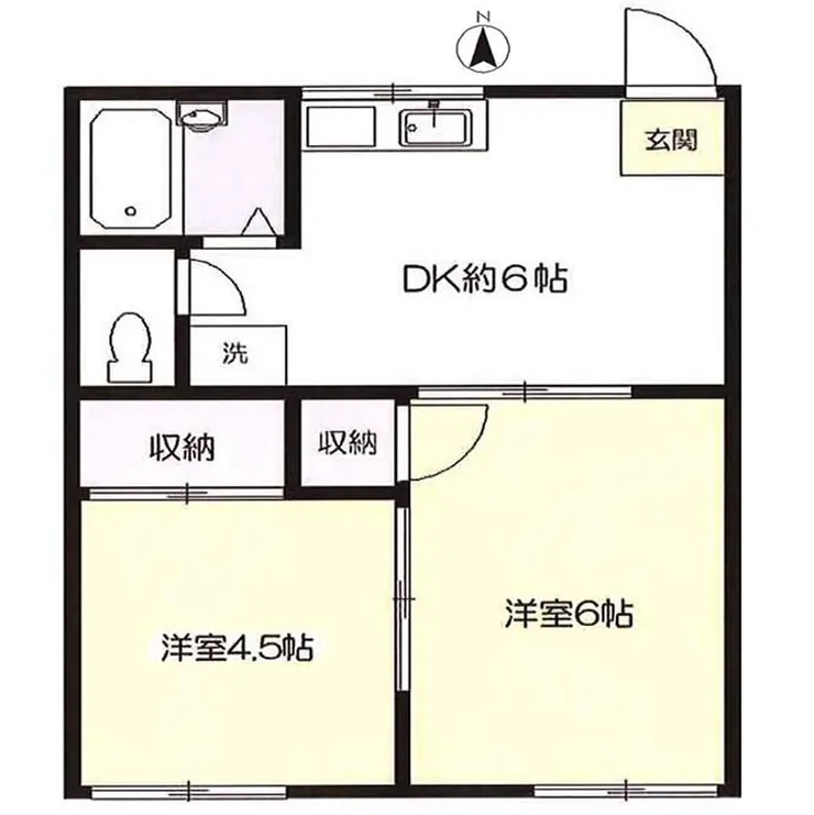 メゾンジュネス（是政６）（T2-5354）の間取り図