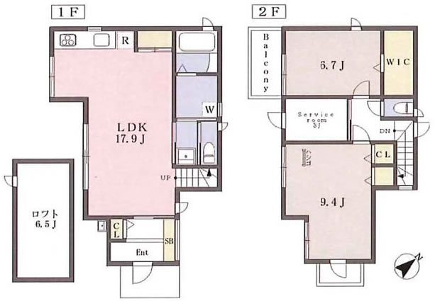 貸家5364の間取り