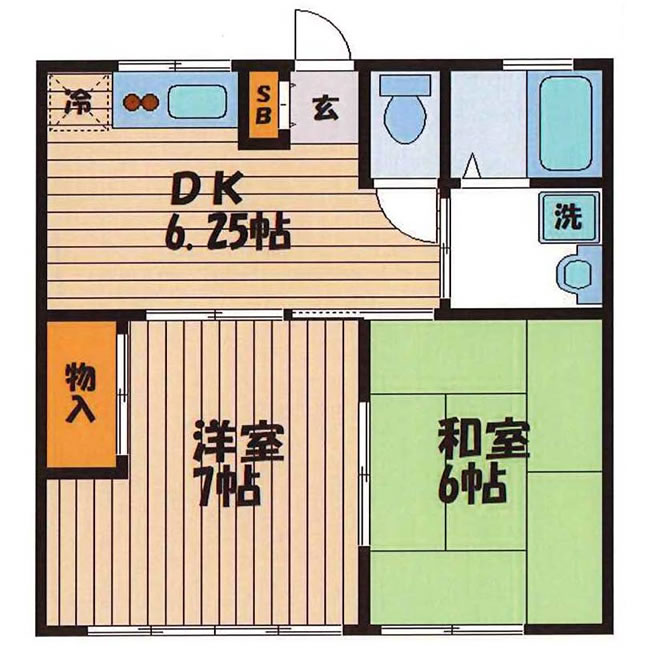 コスモス３１の間取り