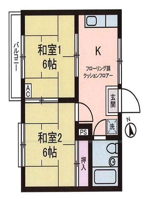 カーサフドウの間取り