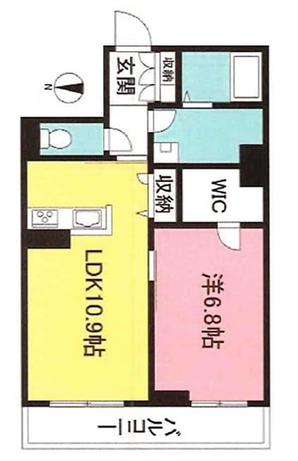 ヴェルジェワイエスの間取り