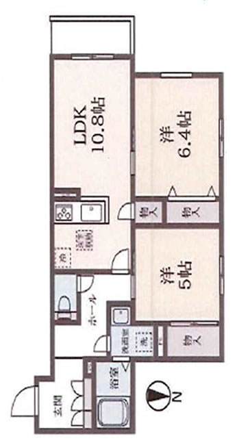 ヴェルジェワイエスの間取り