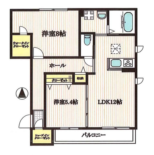 メゾンリュイソーの間取り