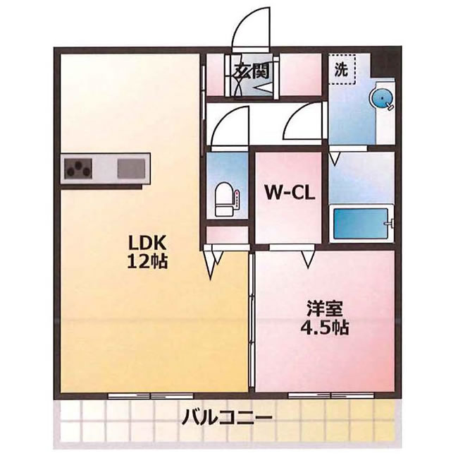 パークウエストの間取り
