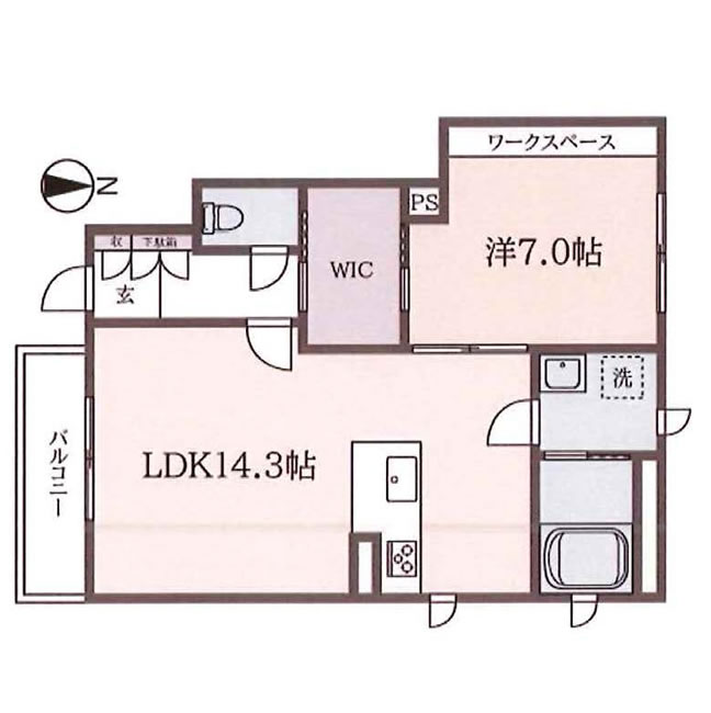 マレの間取り