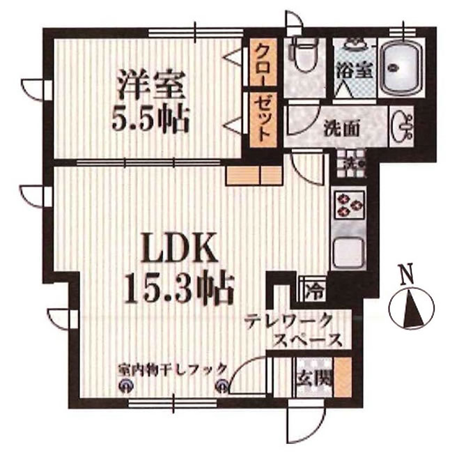 アルボヴィラージュの間取り