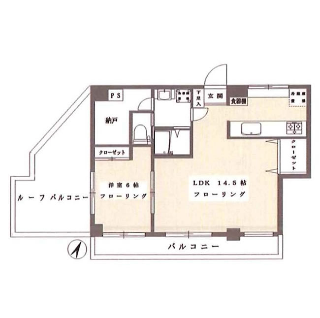 ＮｓＣｏｕｒｔ139中河原の間取り