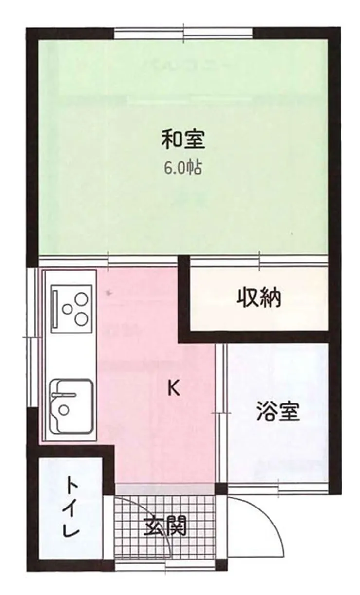 府中小柳レジデンス（多磨霊園駅・T1-5442）の間取り図