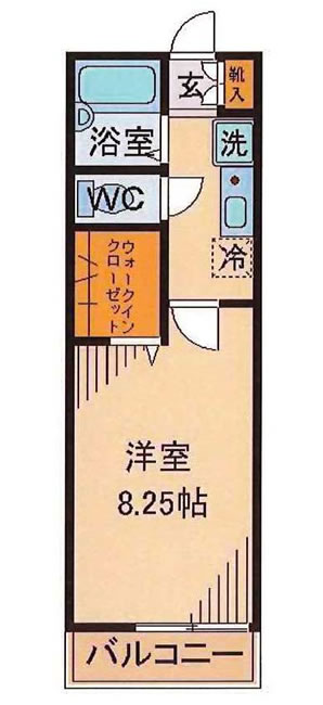 ロジュマンローズの間取り