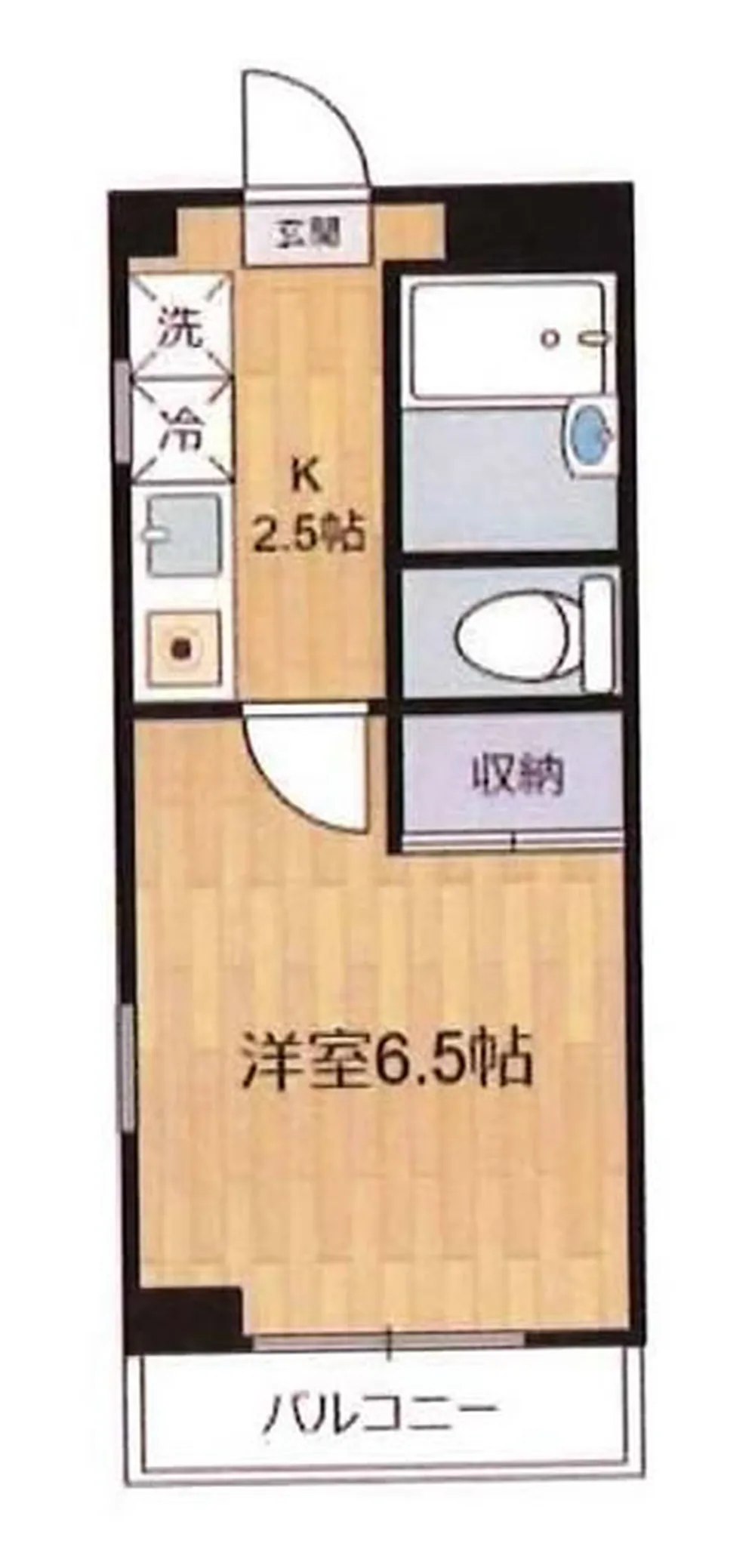 コナヴィレッジ（東府中駅・T1-5517）の間取り図
