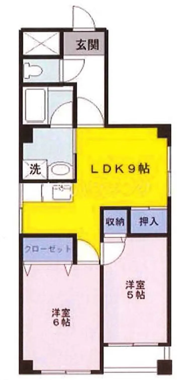 ローズガーデン（宮町2）（府中駅・T2-616）の間取り図