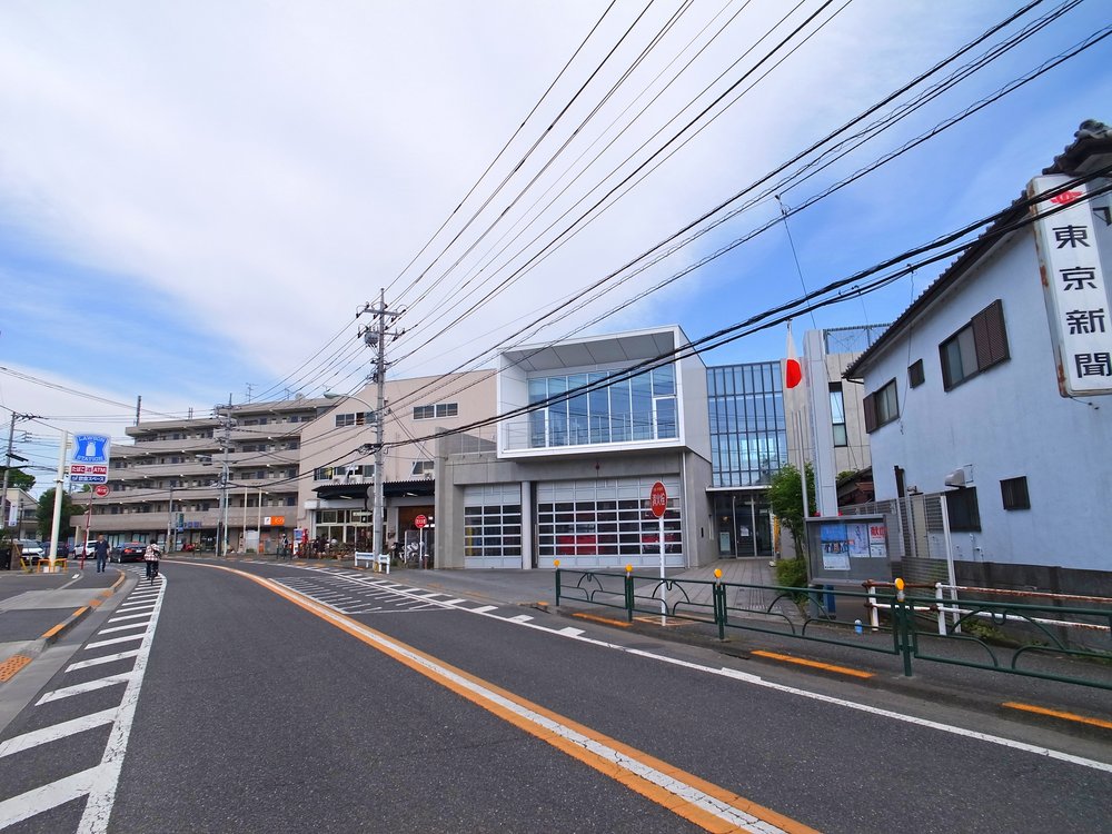 府中消防署 分梅出張所の外観