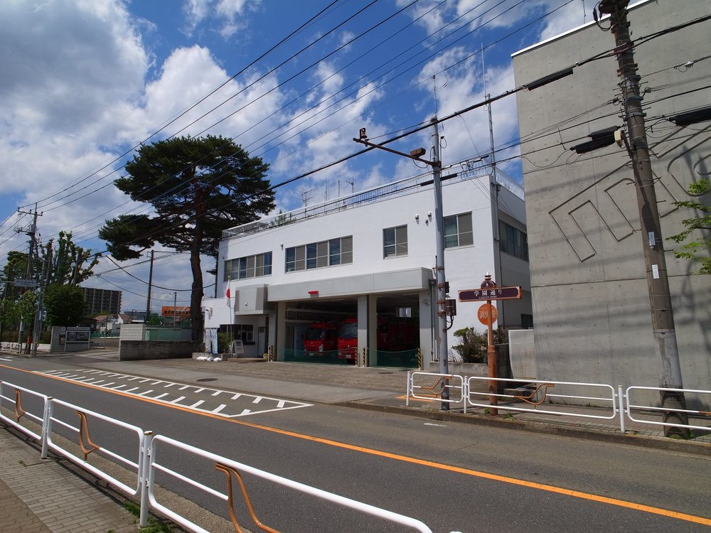 府中消防署 栄町出張所の外観