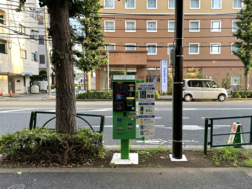 パーキングチケット券売機
