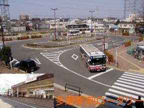 多磨駅ロータリー