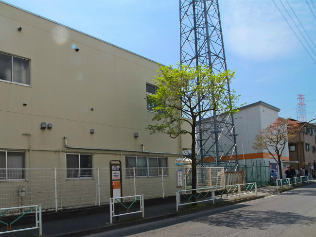 本宿小学校(下り)