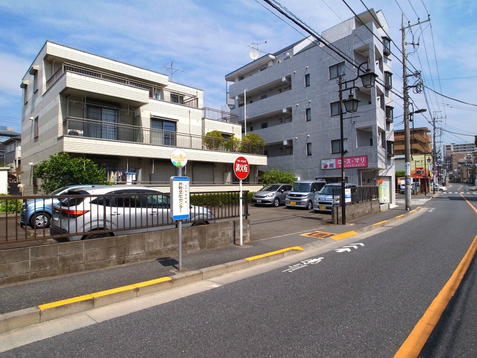 片町文化センターの停留所（上り）
