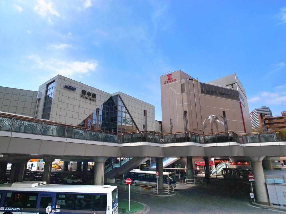 府中駅のバス乗り場