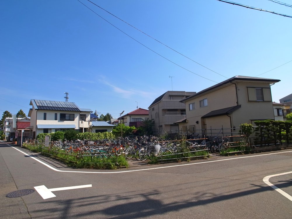 東府中駅北臨時駐輪場